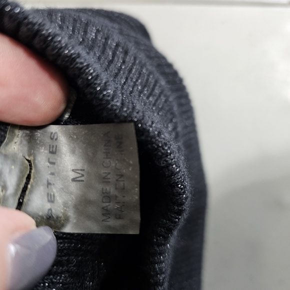 Peter Nygard Gold Silver Metallic Tweed Blazer Set Womens Size 12 Petites - Picture 13 of 15